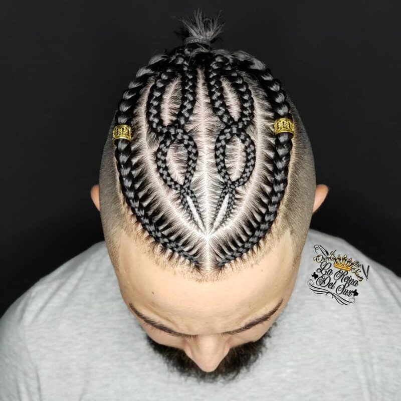 🔥 Tresses Homme – Style Américain Unique et Parfait